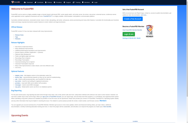 FusionPBX image