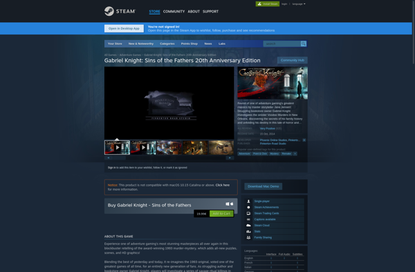 Gabriel Knight (Series) screenshot