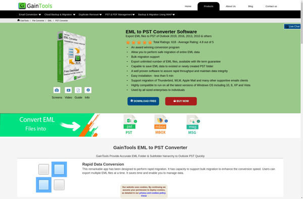 GainTools EML to PST Converter