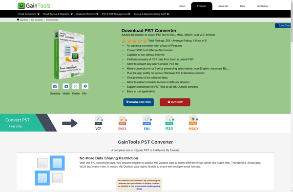 GainTools PST Converter image