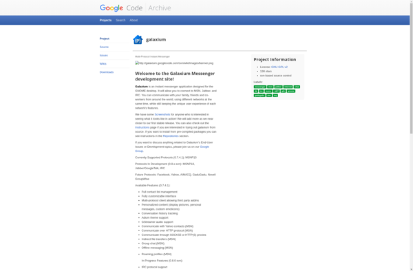 Galaxium Messenger screenshot