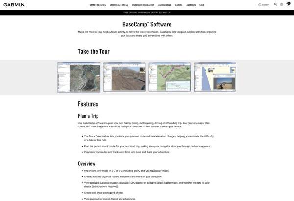 Garmin BaseCamp image