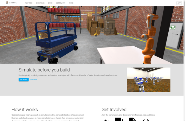 Gazebo Robot Simulator screenshot