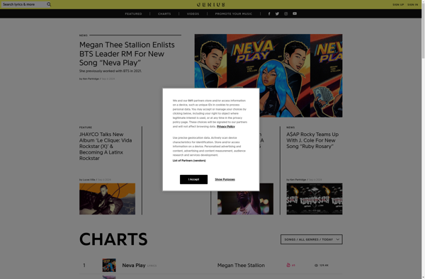 Genius - Song Lyrics &amp; Knowledge screenshot