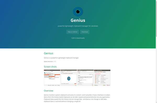Genius Clipboard Manager image