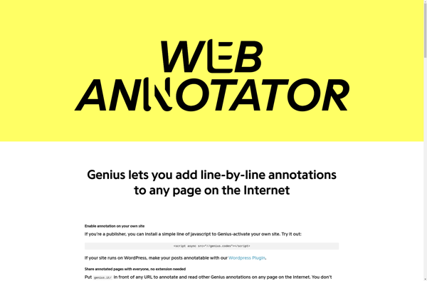 Genius.it Web Annotator image