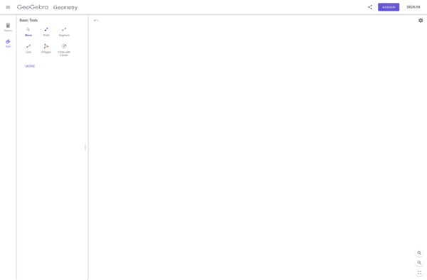 GeoGebra Geometry screenshot
