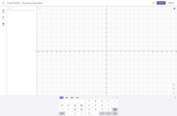 GeoGebra Graphing Calculator image