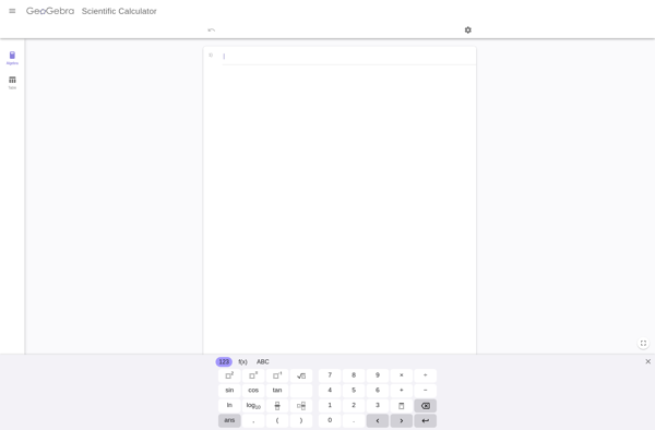 GeoGebra Scientific Calculator image