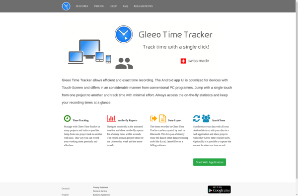 Gleeo Time Tracker