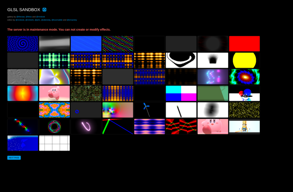 GLSL Sandbox image