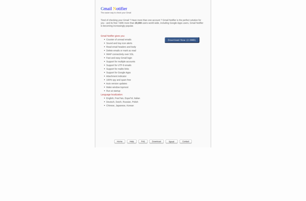 Gmail Notifier (gmailnotifier.com) image