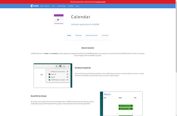 GNOME Calendar image