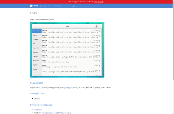 Gnome-logs image