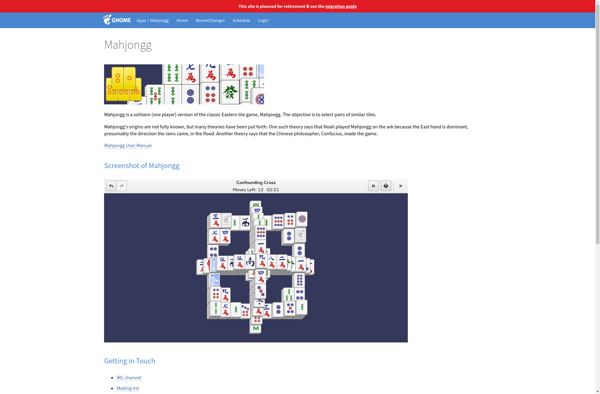 GNOME Mahjongg image