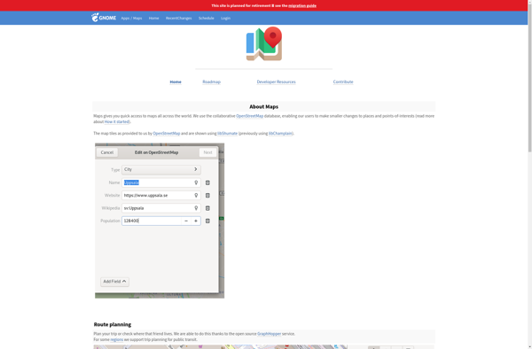 GNOME Maps image