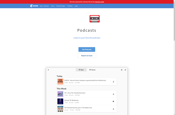 GNOME Podcasts image