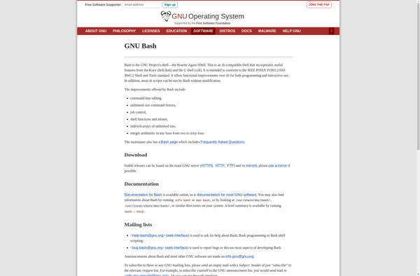 GNU Bourne Again SHell image