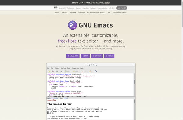 GNU Emacs