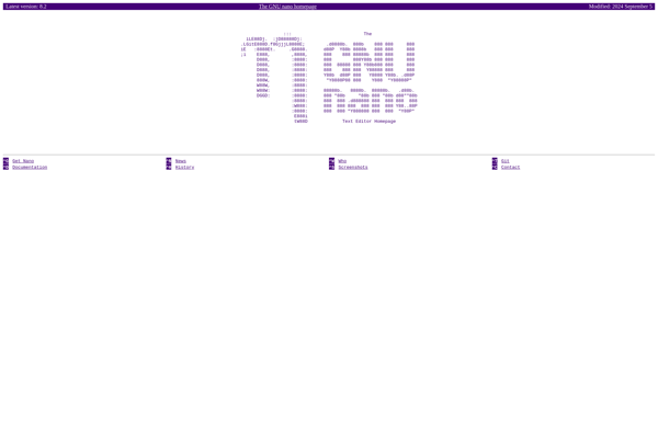 GNU nano image