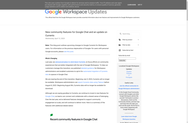Google +1 screenshot
