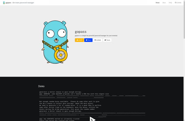 Gopass image