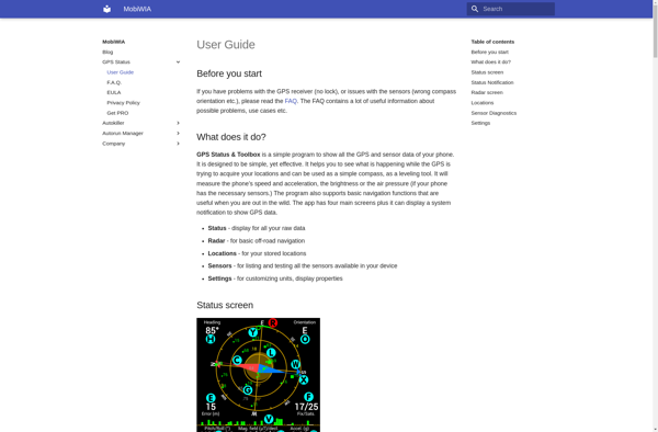 GPS Status &amp; Toolbox screenshot