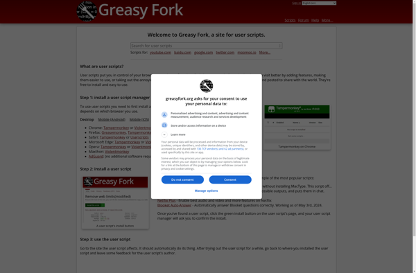 Greasy Fork screenshot