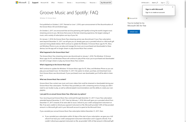 Groove Music Pass