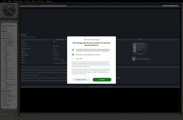 GTA Garage Mod Manager image