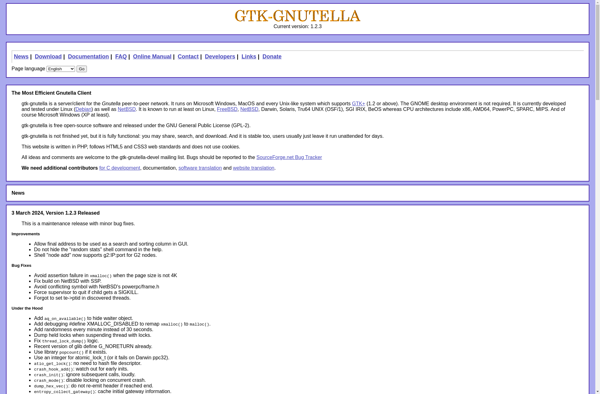 Gtk-gnutella image