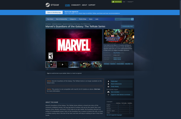 Guardians of the Galaxy: The Telltale Series screenshot