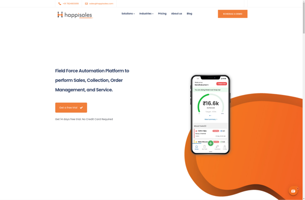 HappiSales -Your field sales assistance screenshot