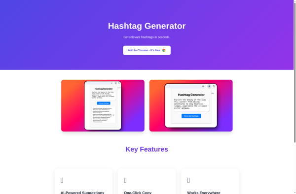 Hashtag Generator