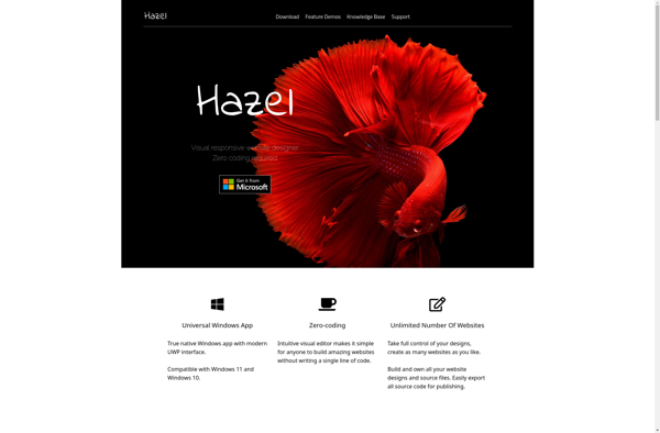 Hazel Pro - Responsive Website Designer image