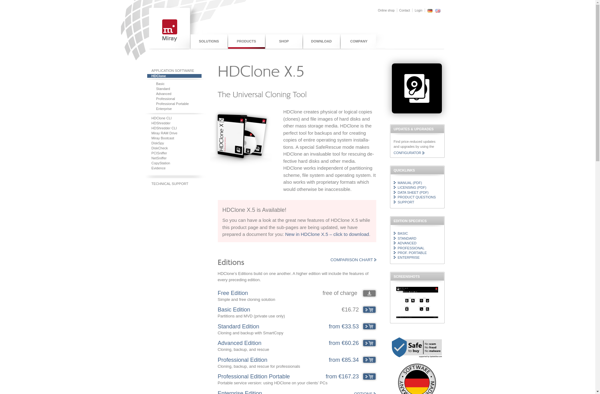 HDClone Free Edition image