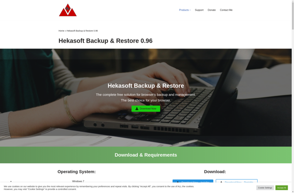 Hekasoft Backup &amp; Restore screenshot