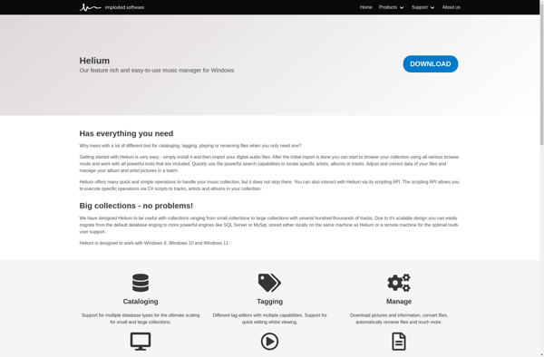 Helium Music Manager image
