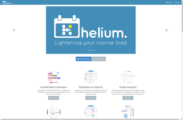 Helium Student Planner image