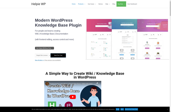 Helpie Knowledge Base Wiki Plugin image