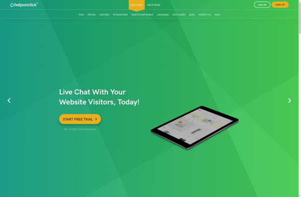 HelpOnClick Live Chat screenshot