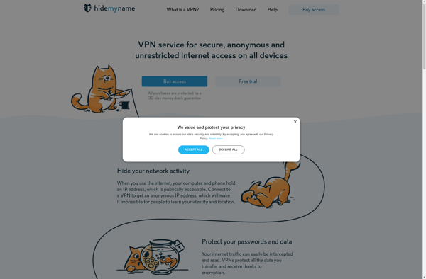 hidemy.name screenshot