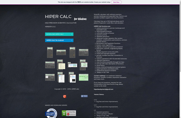 HiPER Scientific Calculator image