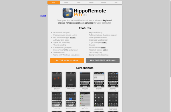HippoRemote screenshot