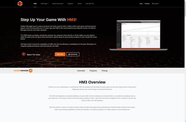Holdem Manager screenshot