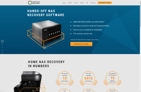 Home NAS Recovery image