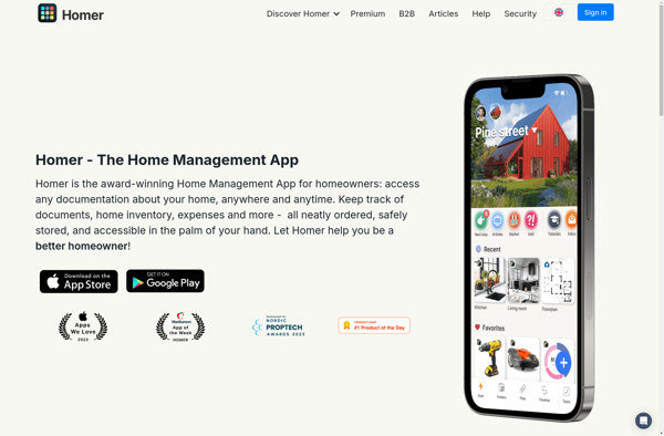 Homer - The Home Management App image