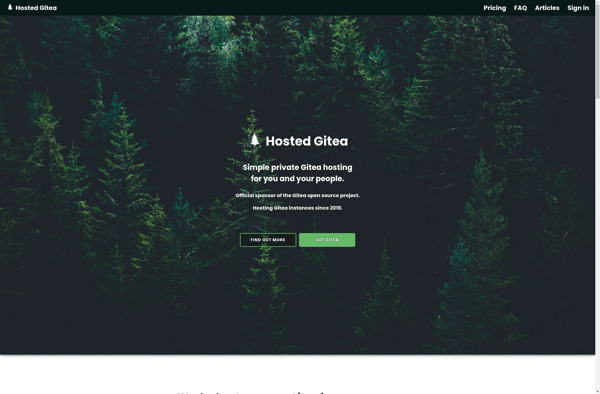 Hosted Gitea image