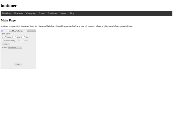 Hsiu-Ming's Timer screenshot