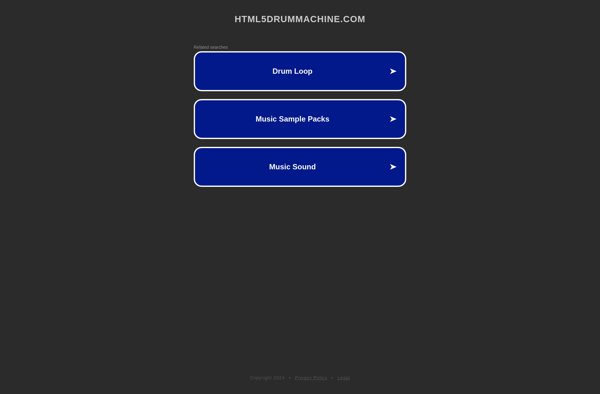 HTML5 Drum Machine image